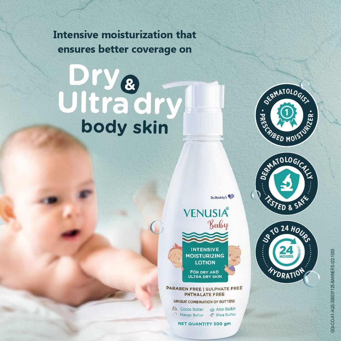 Baby Reddy Dr. Reddy's Venusia Baby Intensive Moisturizing Lotion, provides soft ...